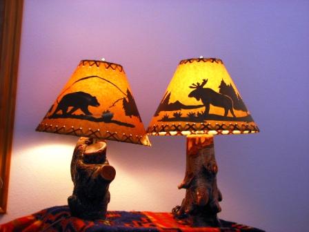 Rustic Tree Limb Lamps